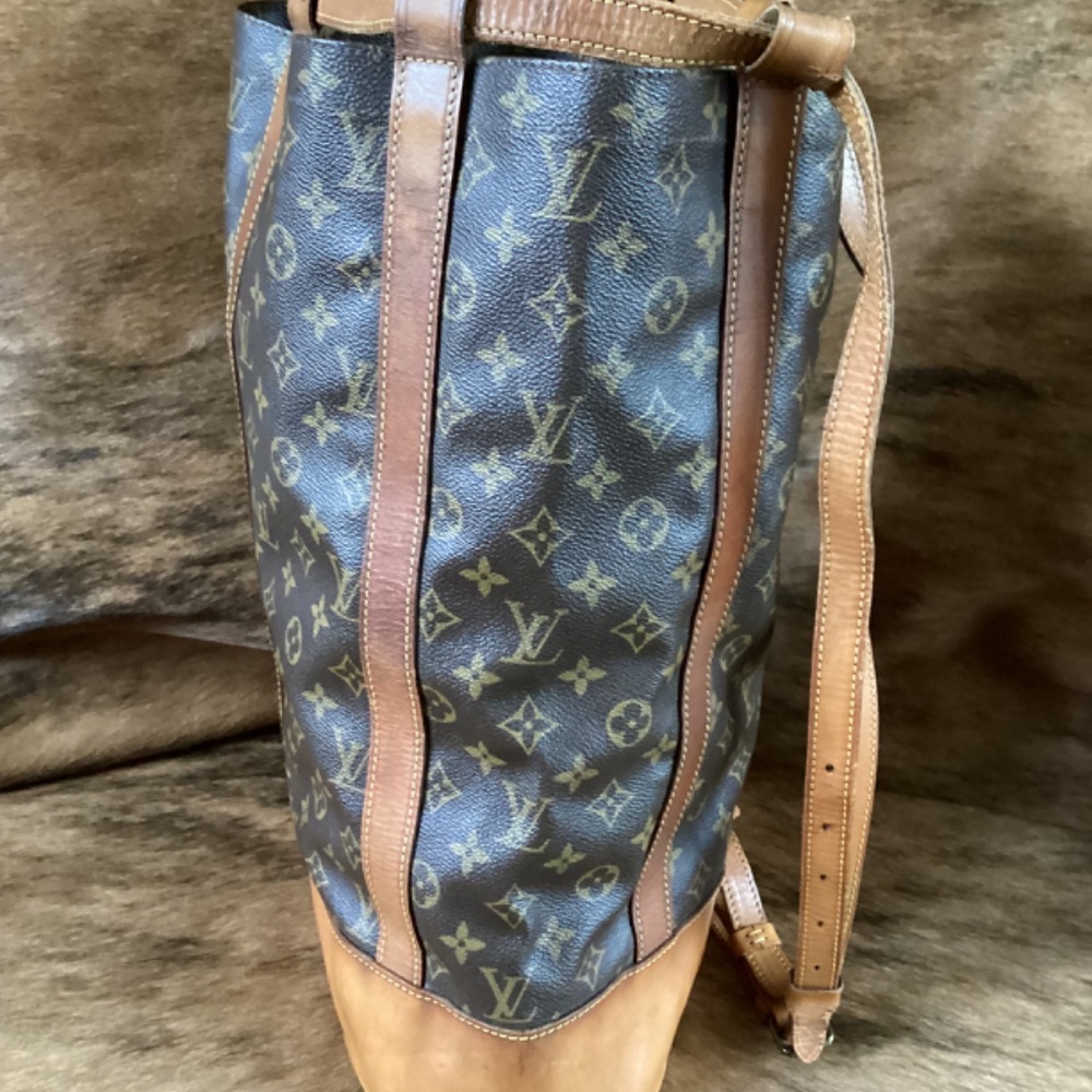 UPDATED- Louis Vuitton Monogram Canvas and Leather Backpack - Picture 4 of 16